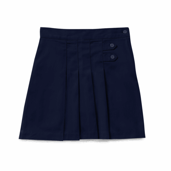 Girl's Stretch Pleated Tab Scooter
